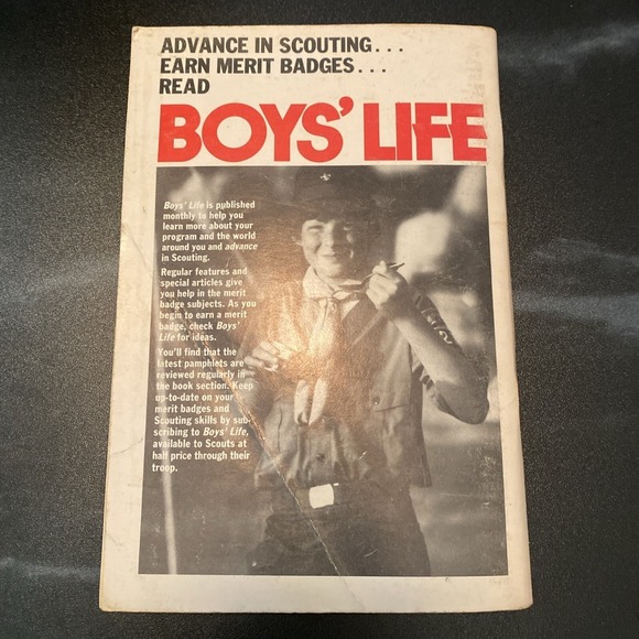 Boy Scouts Of America Vintage 1989 Rifle Shooting Book & Safe Gun Handling Flyer - Picture 3 of 3